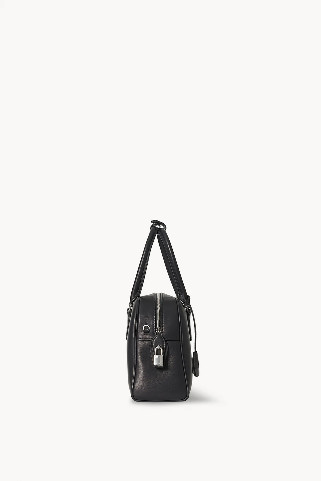 VT - SIXTY Leather Top Handle Bag with Detachable Strap