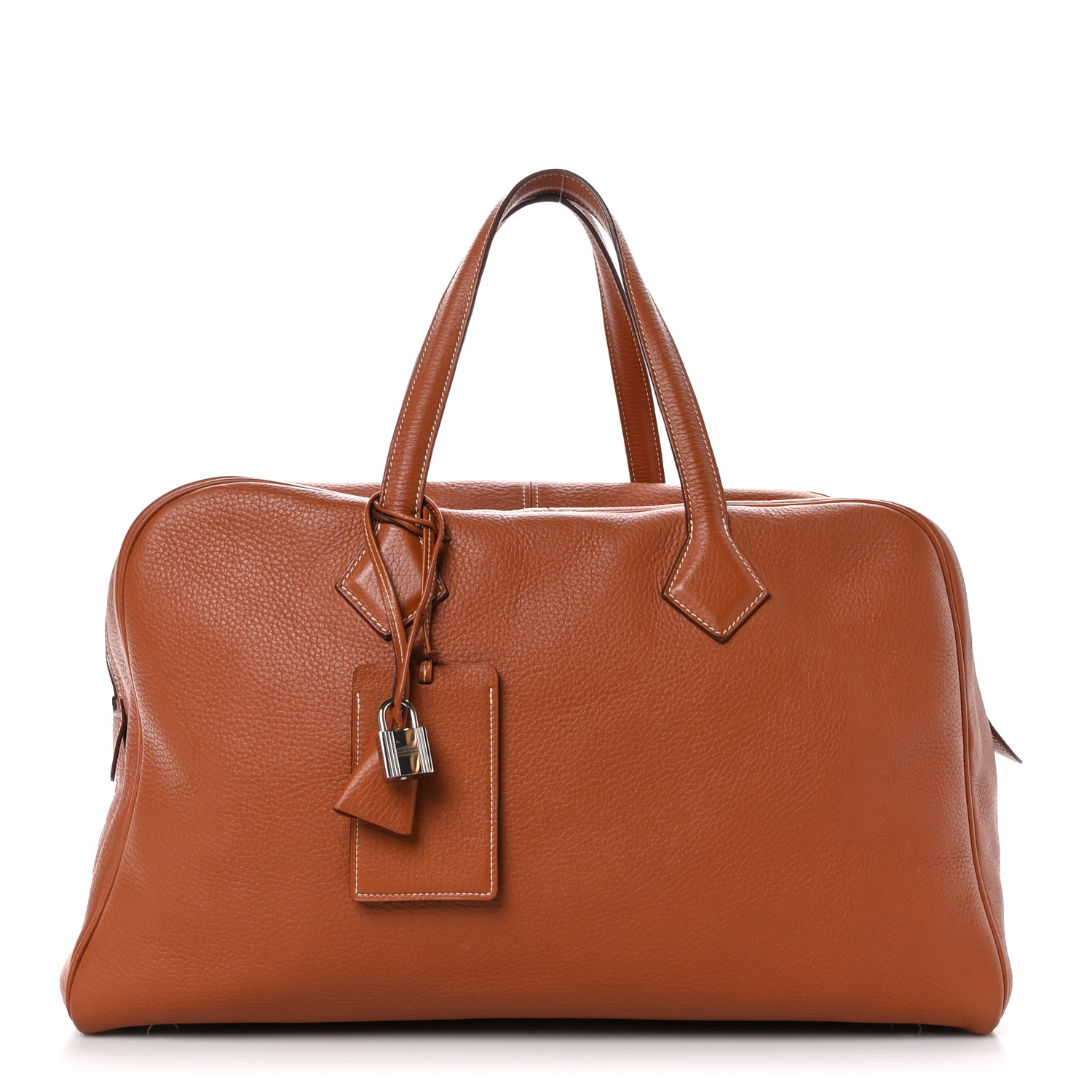 VT - SIXTY Brown Lock Buckle Light Luxury Fashion Travel Handbag