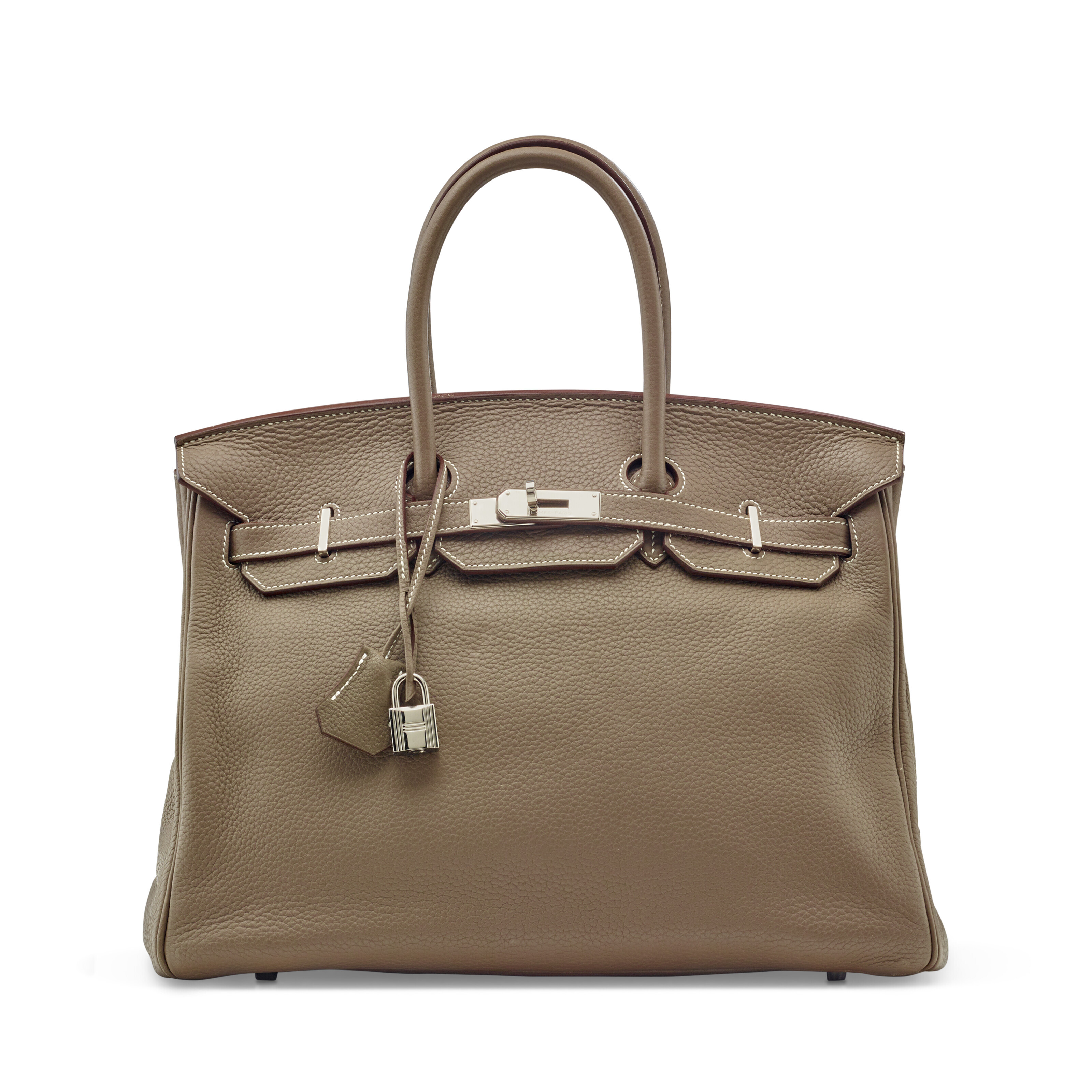 VT - SIXTY Caramel Color Metal Buckle Light Luxury Fashion Handbag
