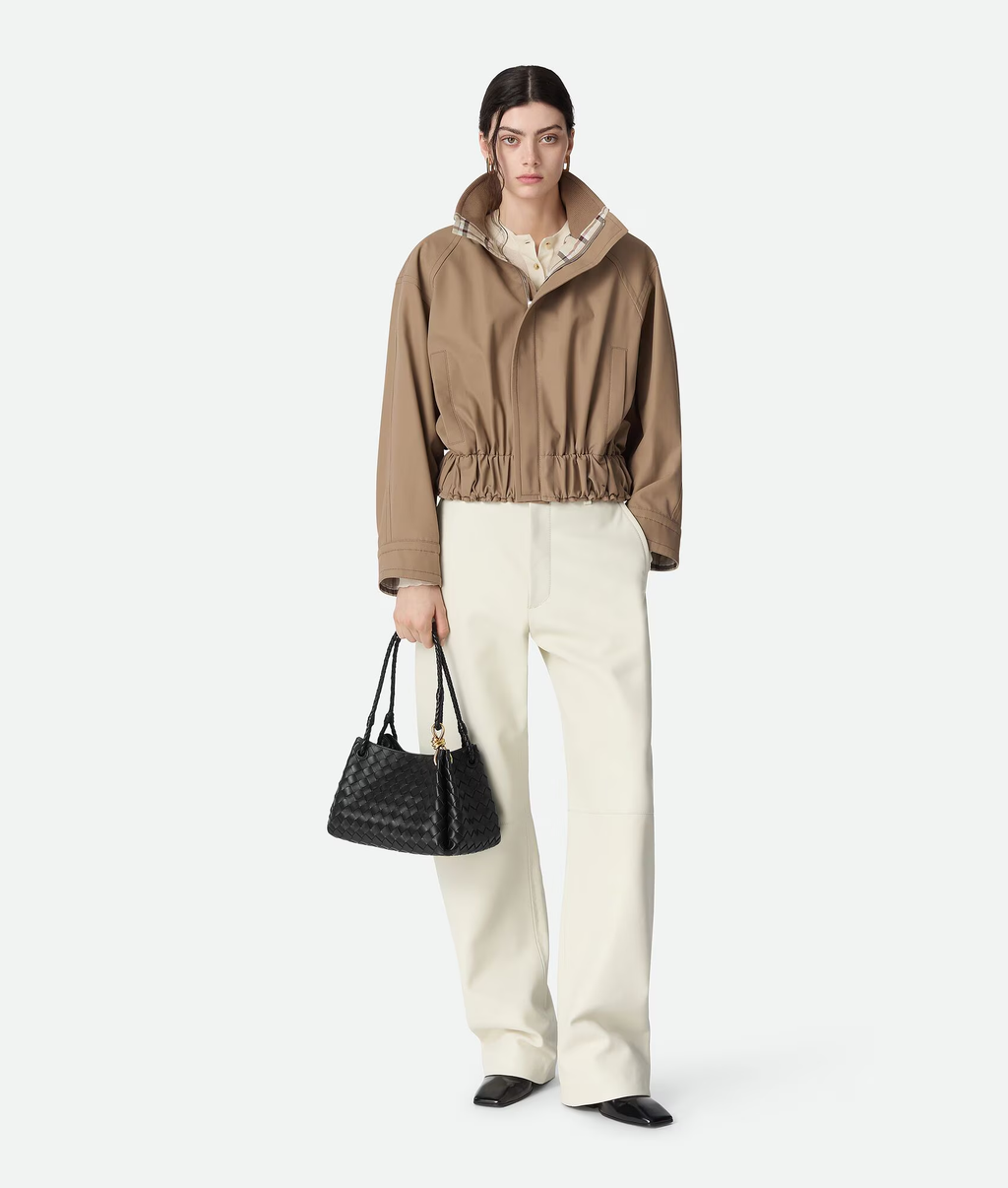 VT - SIXTY Leather Woven Bag