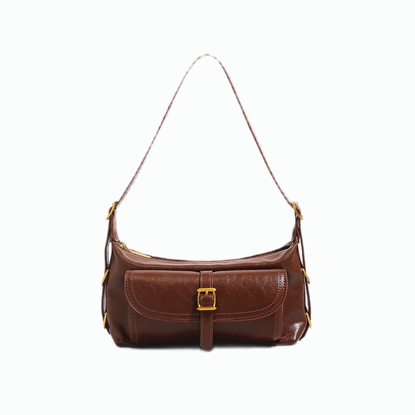 VT-Alora  Belted Hobo Bag