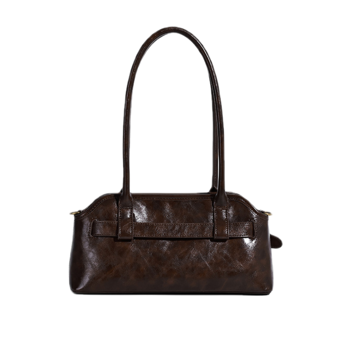 VT-Valentina Belted Elongated Shoulder Bag