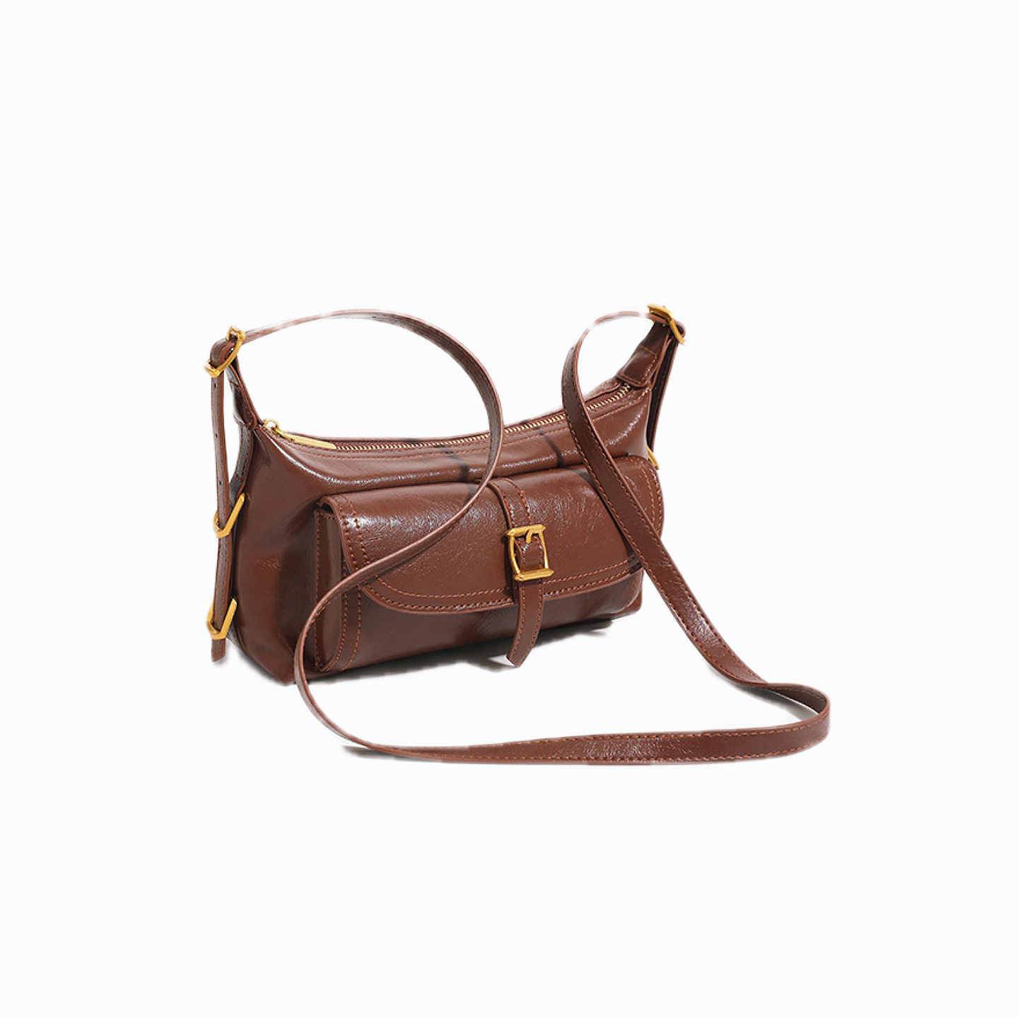 VT-Alora  Belted Hobo Bag