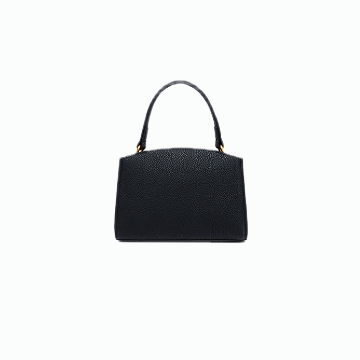 VT-Aubrey Metallic-Buckle Top Handle Bag