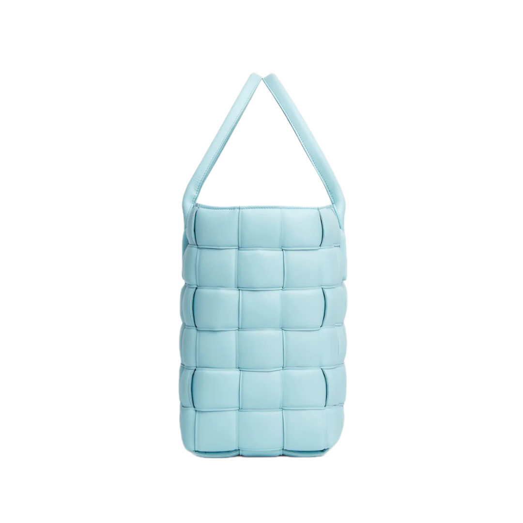 VT - SIXTY Light Blue Woven Light Luxury Fashion Woven Handheld Bag