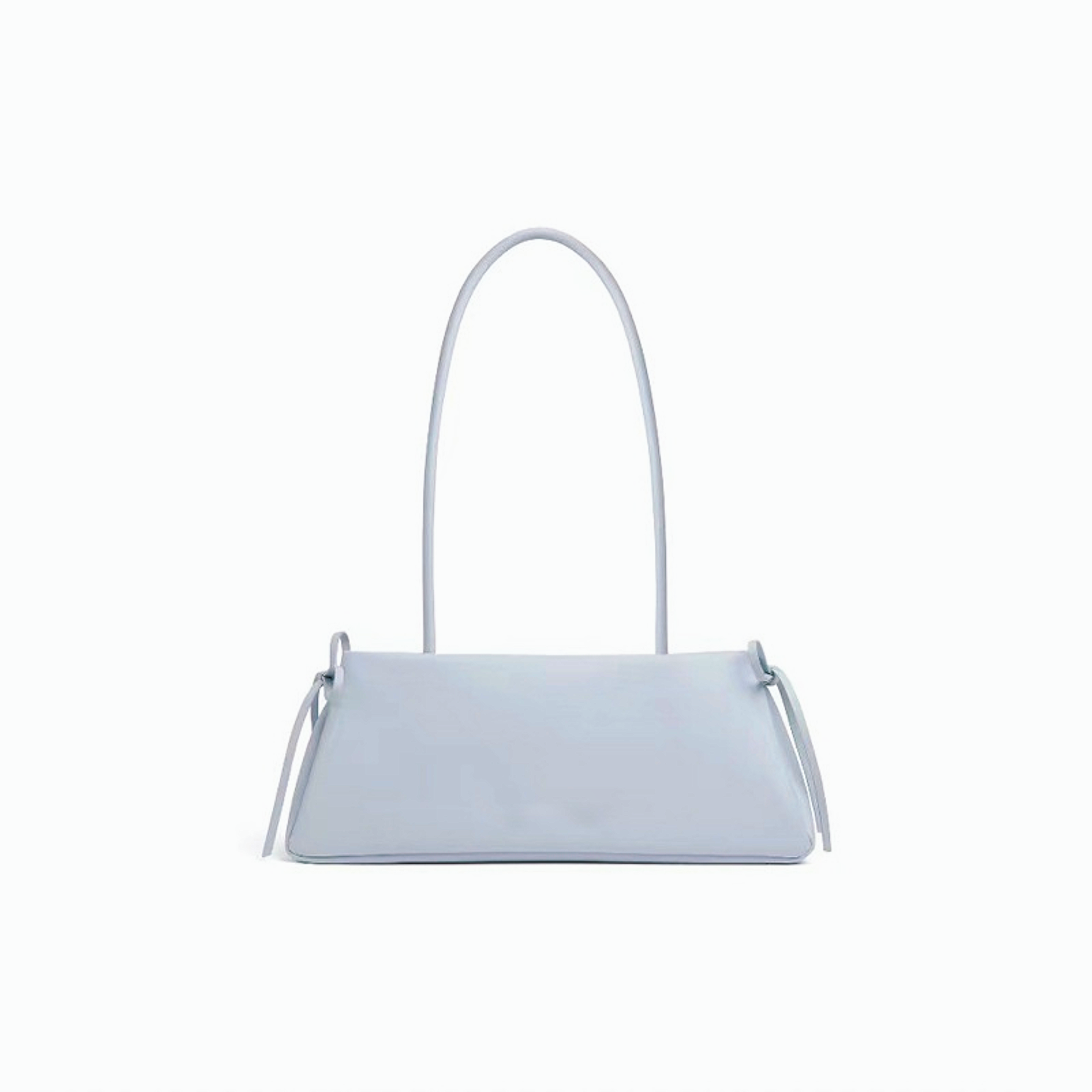 VT-Elowen Bow Elongated Trapeze Shoulder Bag