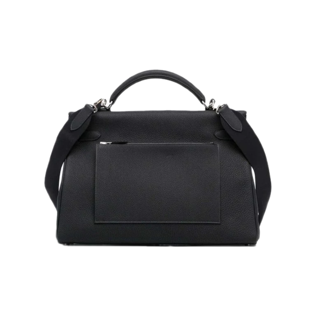 VT - SIXTY Black Silver - Buckle Light Luxury Fashion Handbag