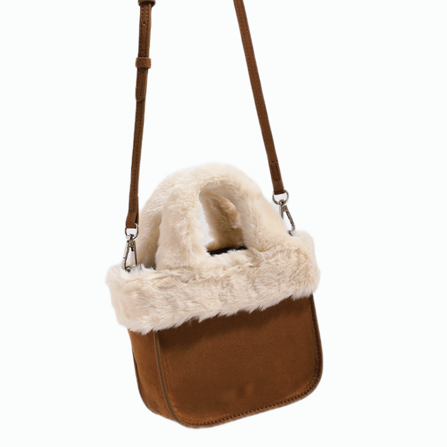 VT-Liora Faux Fur Tote Bag