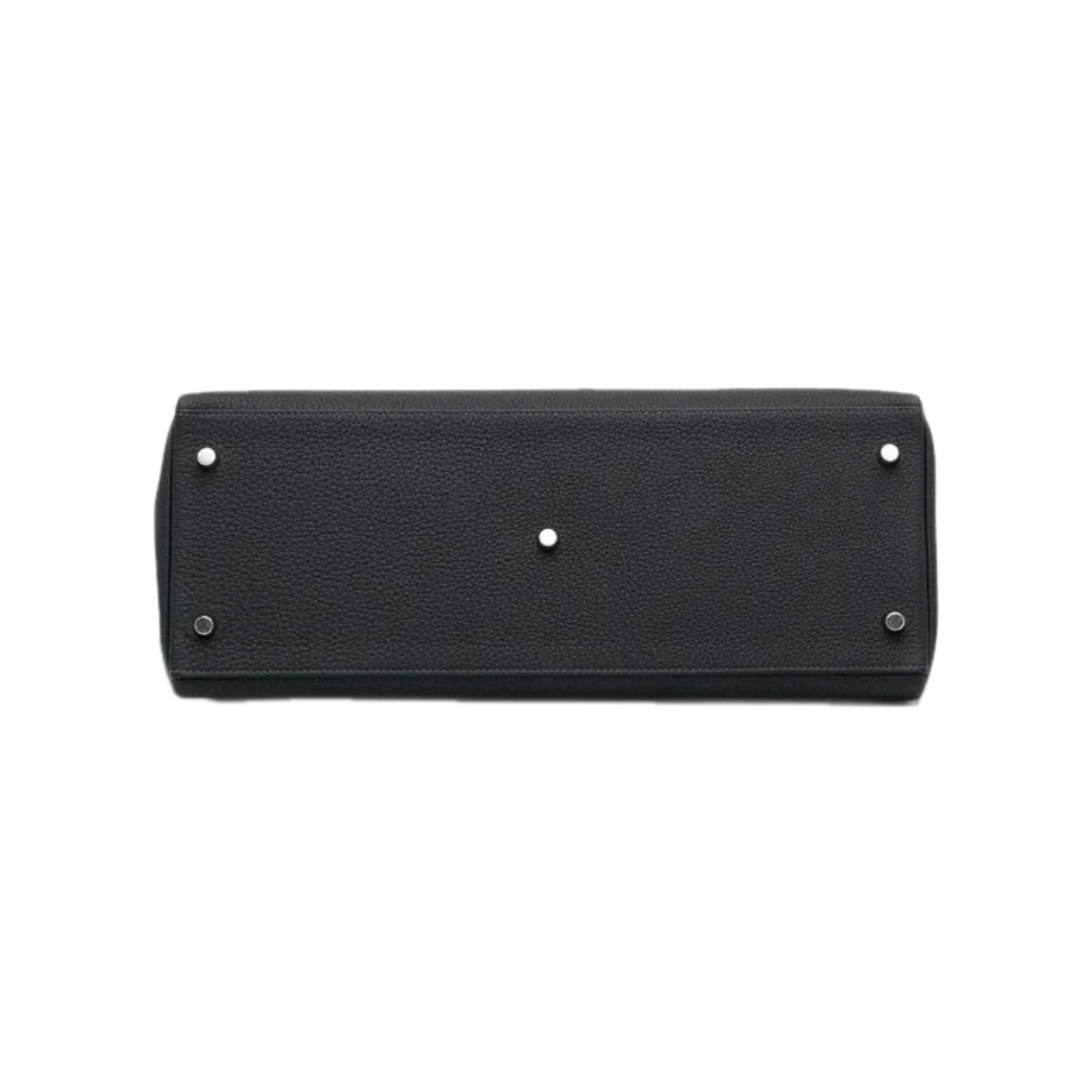 VT - SIXTY Black Silver - Buckle Light Luxury Fashion Handbag