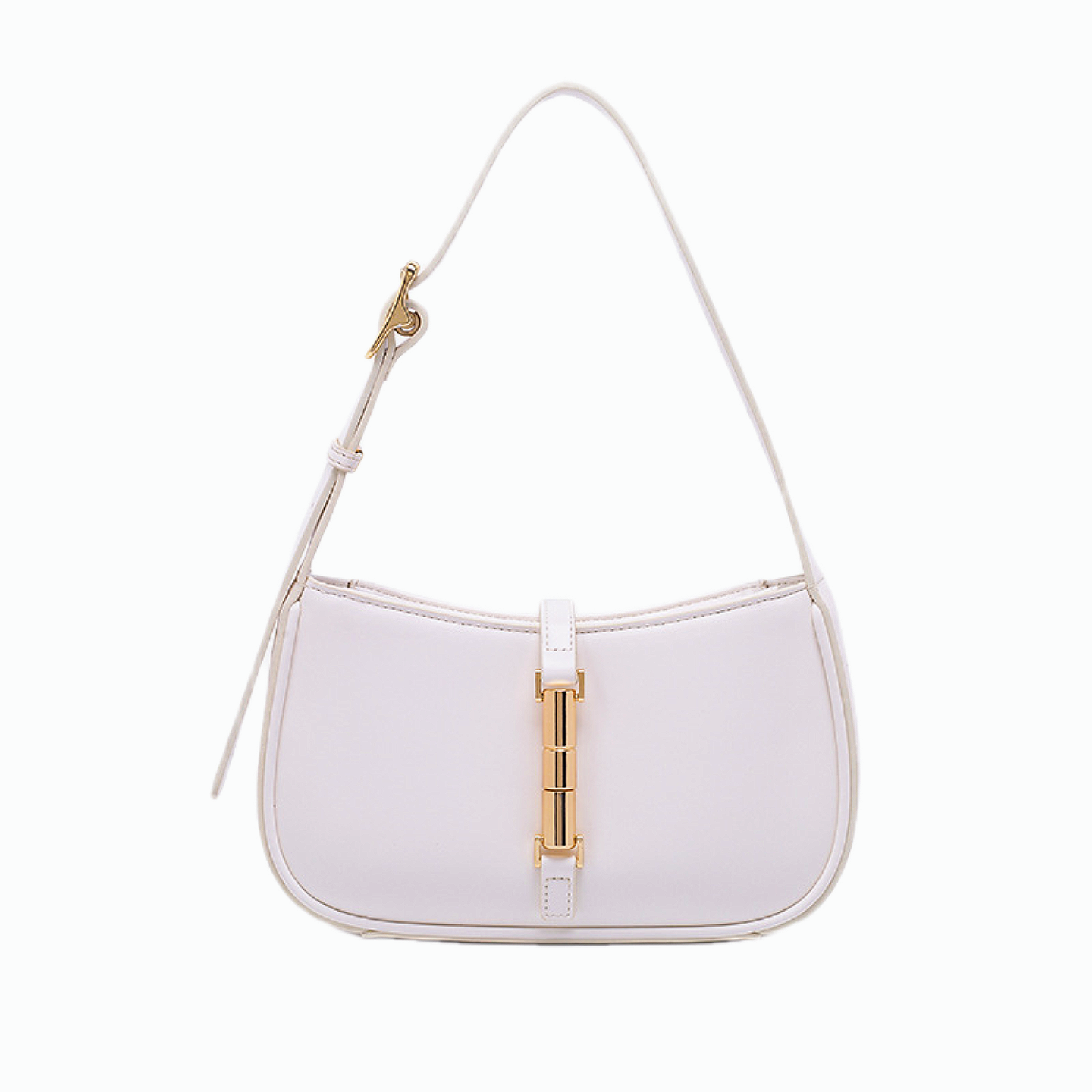 VT-Cecilia Effect Metallic-Accent Shoulder Bag