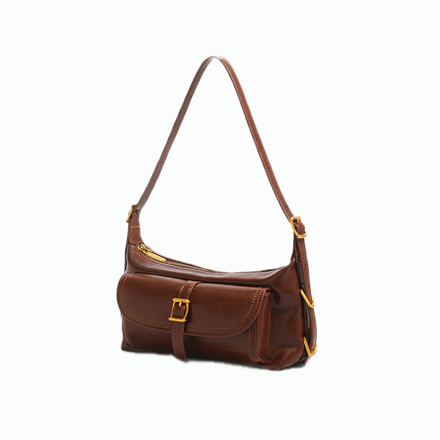 VT-Alora  Belted Hobo Bag
