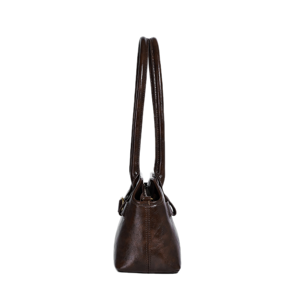 VT-Valentina Belted Elongated Shoulder Bag