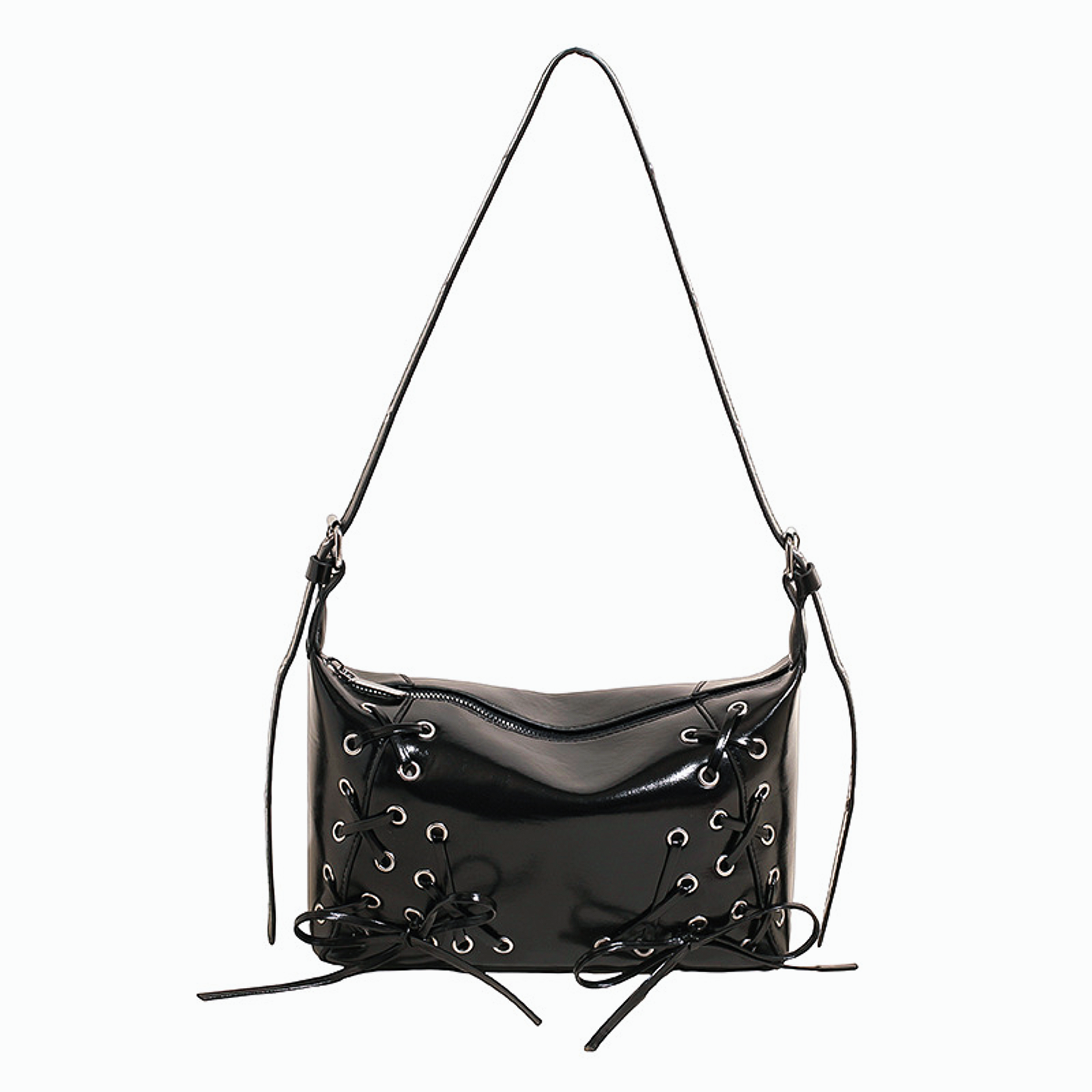 VT-Lylia rommet Lace-Up Shoulder Bag