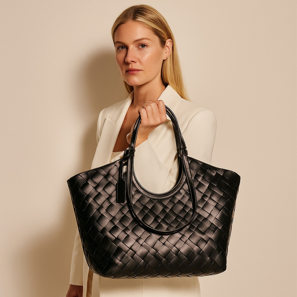 VT-Mara Woven Tote Bag