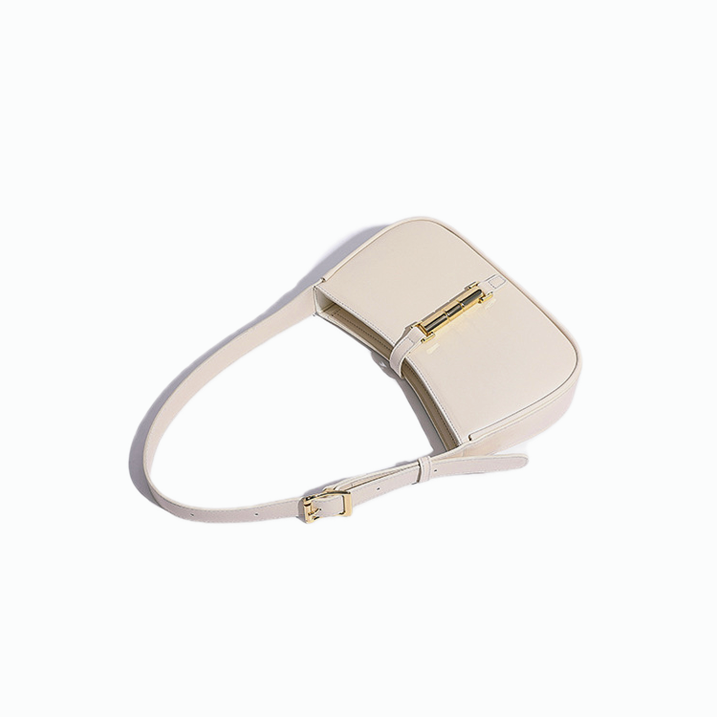 VT-Cecilia Effect Metallic-Accent Shoulder Bag