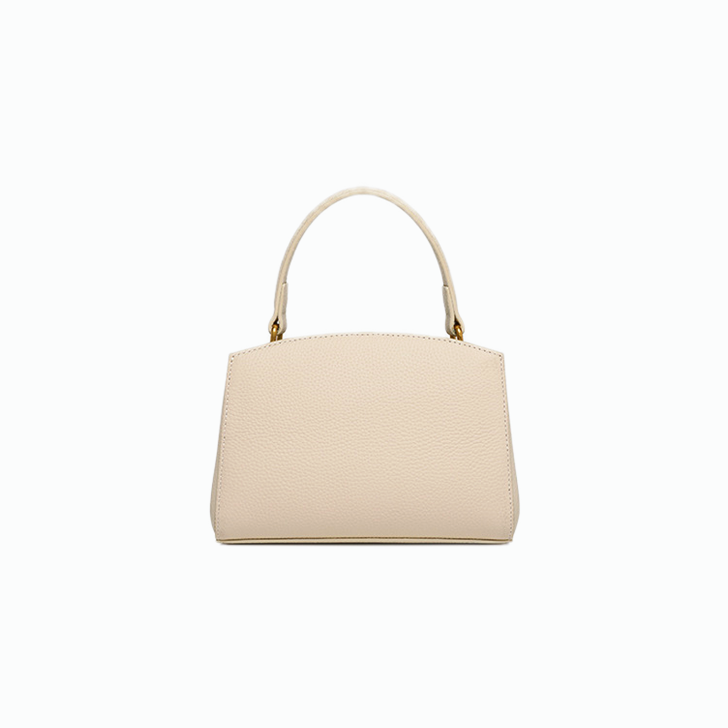 VT-Aubrey Metallic-Buckle Top Handle Bag