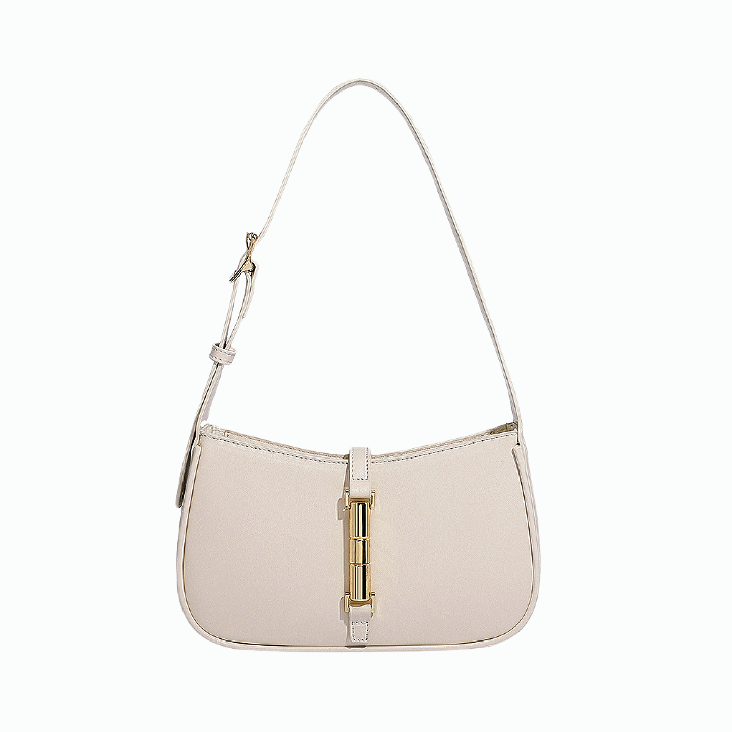 VT-Cecilia Effect Metallic-Accent Shoulder Bag