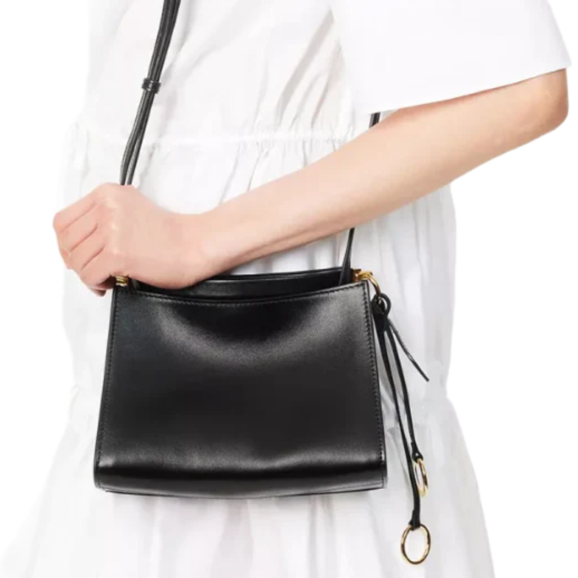 VT - SIXTY Black Gold - Accent Light Luxury Fashion Shoulder Bag