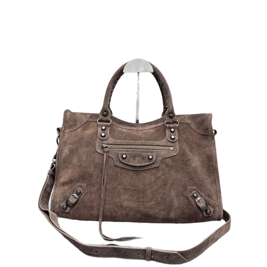 VT - SIXTY Brown Light Luxury Fashion Handheld Bag (can be crossbody)