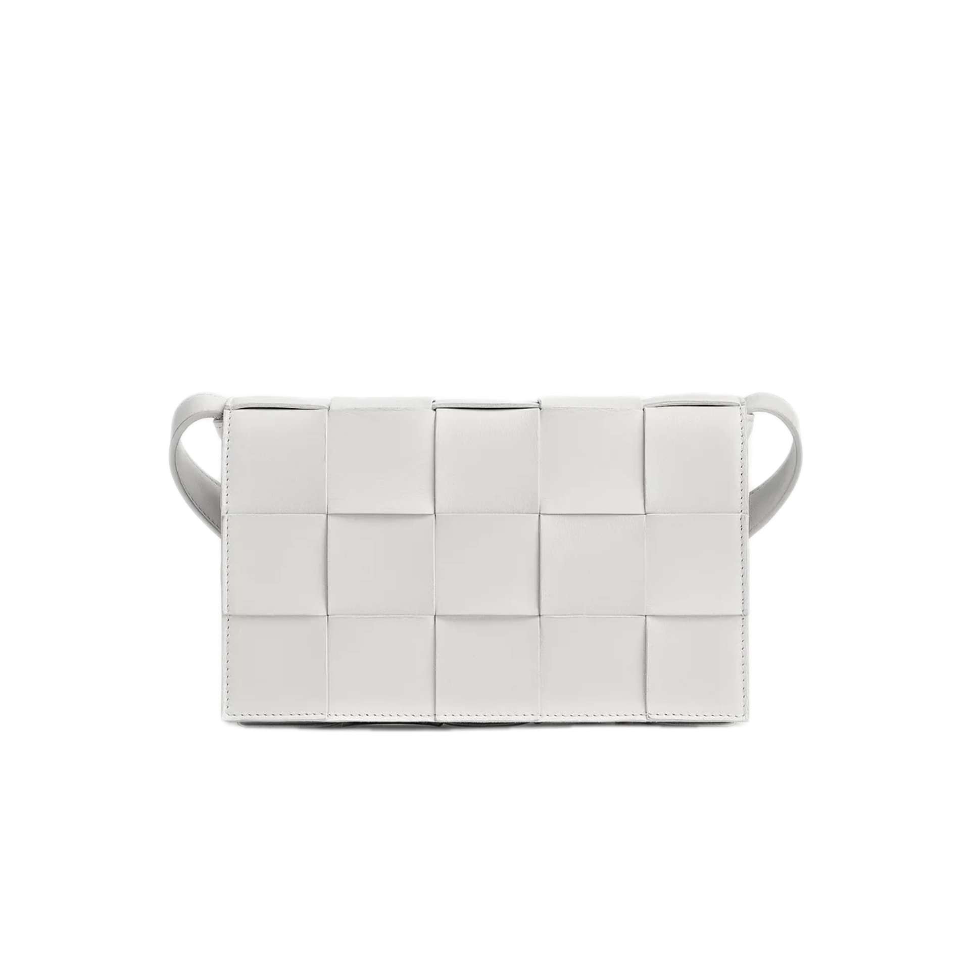 VT - SIXTY White Woven Light Luxury Fashion Woven Crossbody Bag