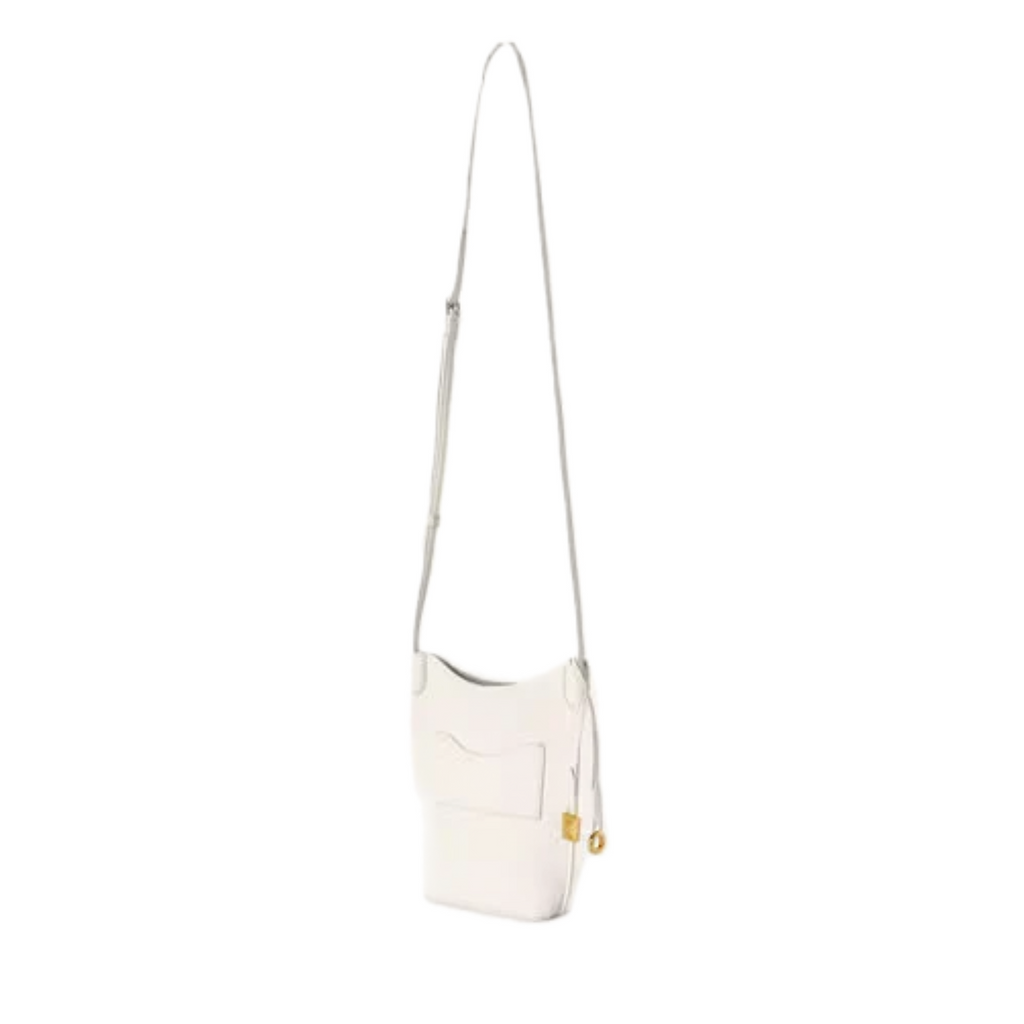 VT - SIXTY Textured Leather Convertible Crossbody & Shoulder Bag with Decorative Charms