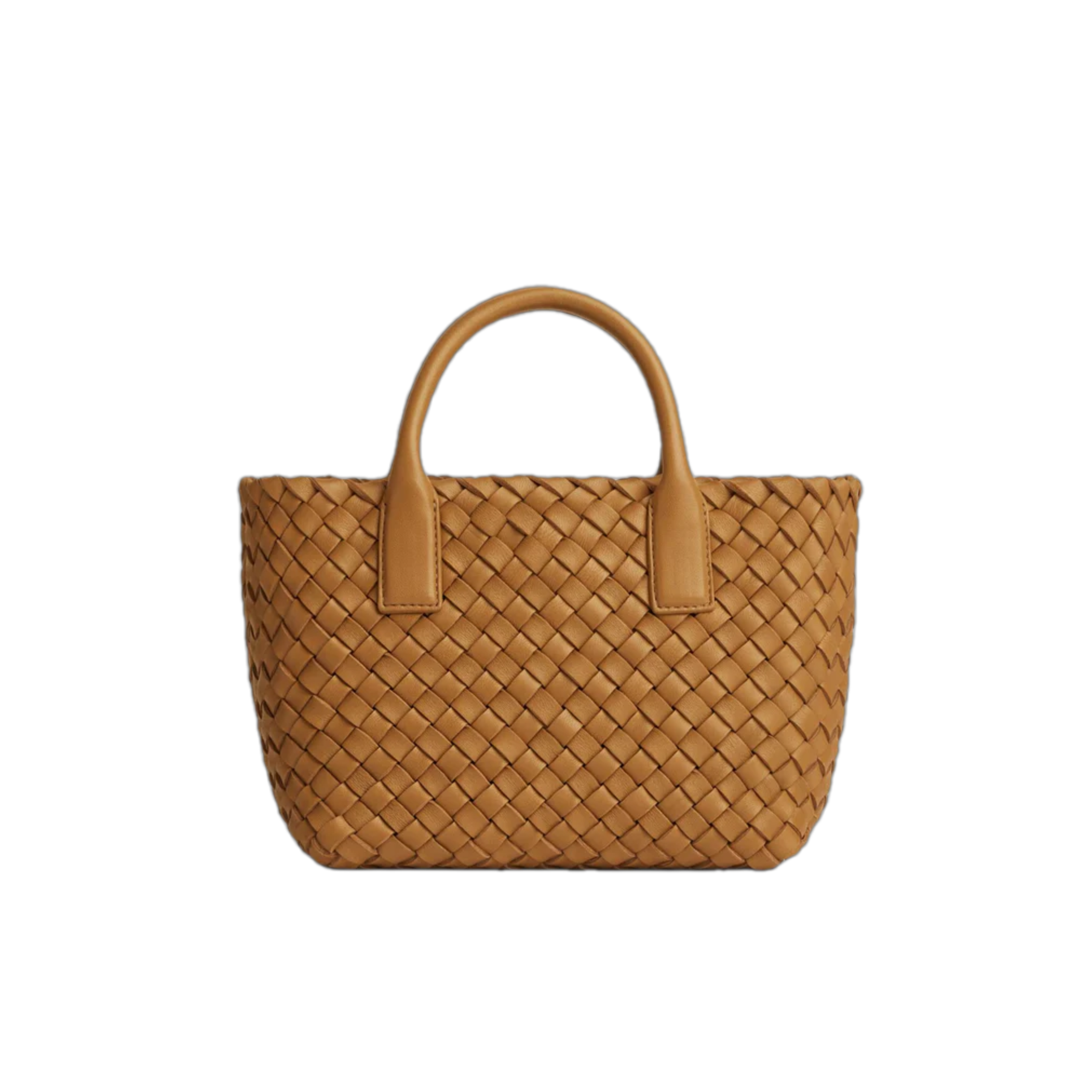 VT - SIXTY Brown Woven Light Luxury Fashion Woven Handheld Bag
