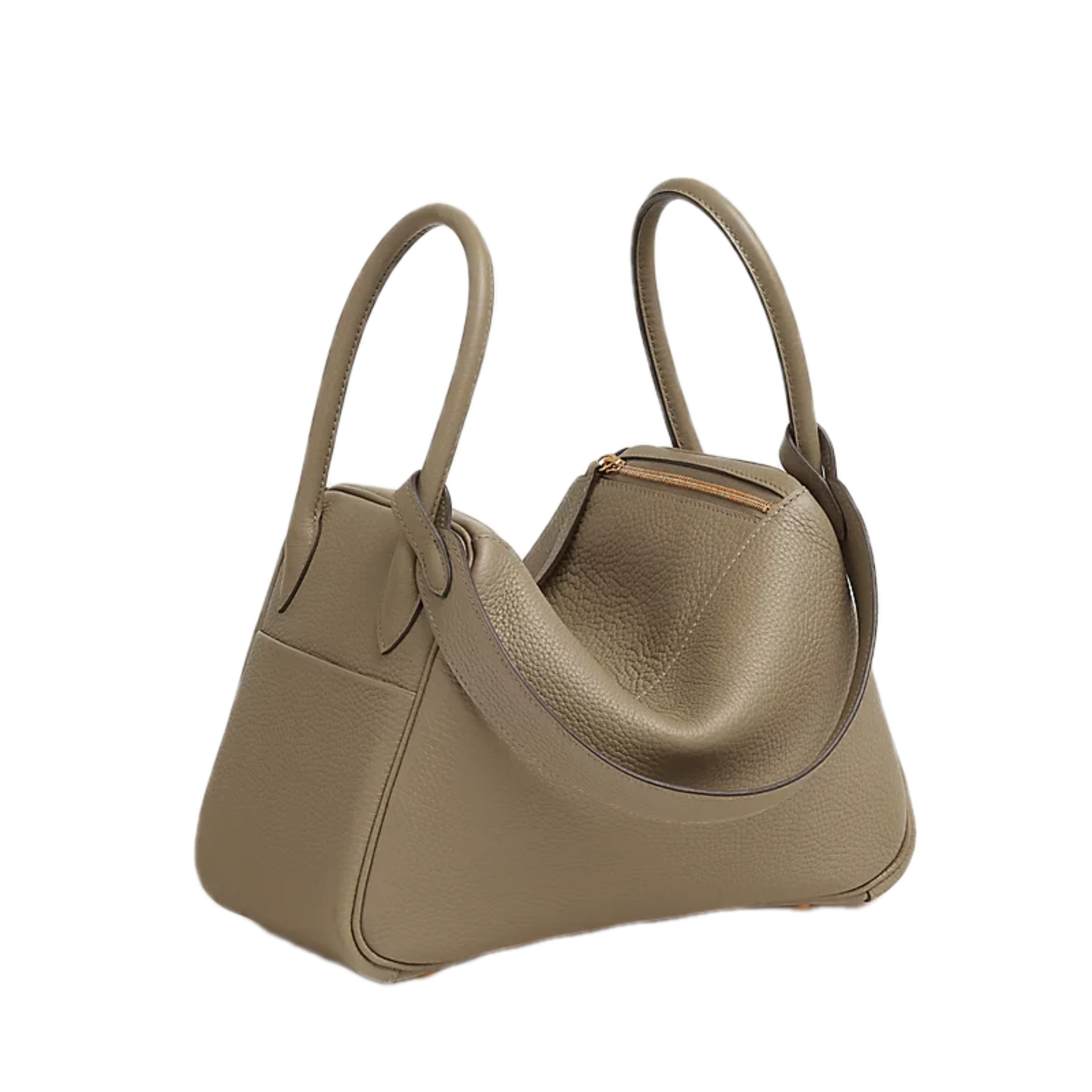 VT - SIXTY Light Khaki Gold - hardware Light Luxury Fashion Handheld and Shoulder Bag