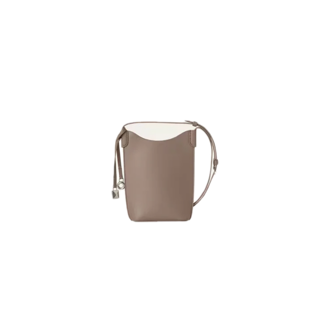 VT - SIXTY Textured Leather Convertible Crossbody & Shoulder Bag with Decorative Charms