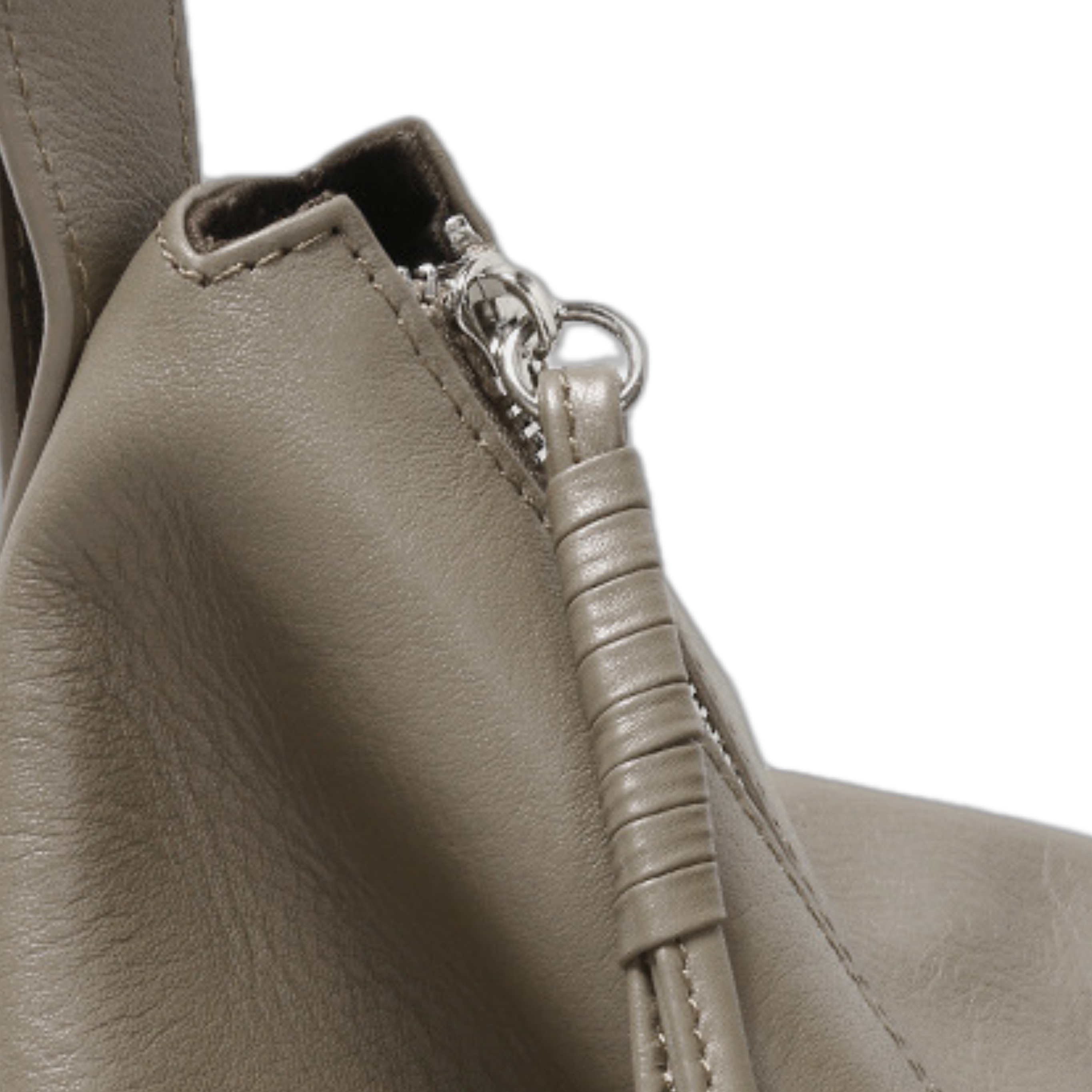 Top-grain Genuine Leather Soft Large Multi-Pocket Shoulder Bag