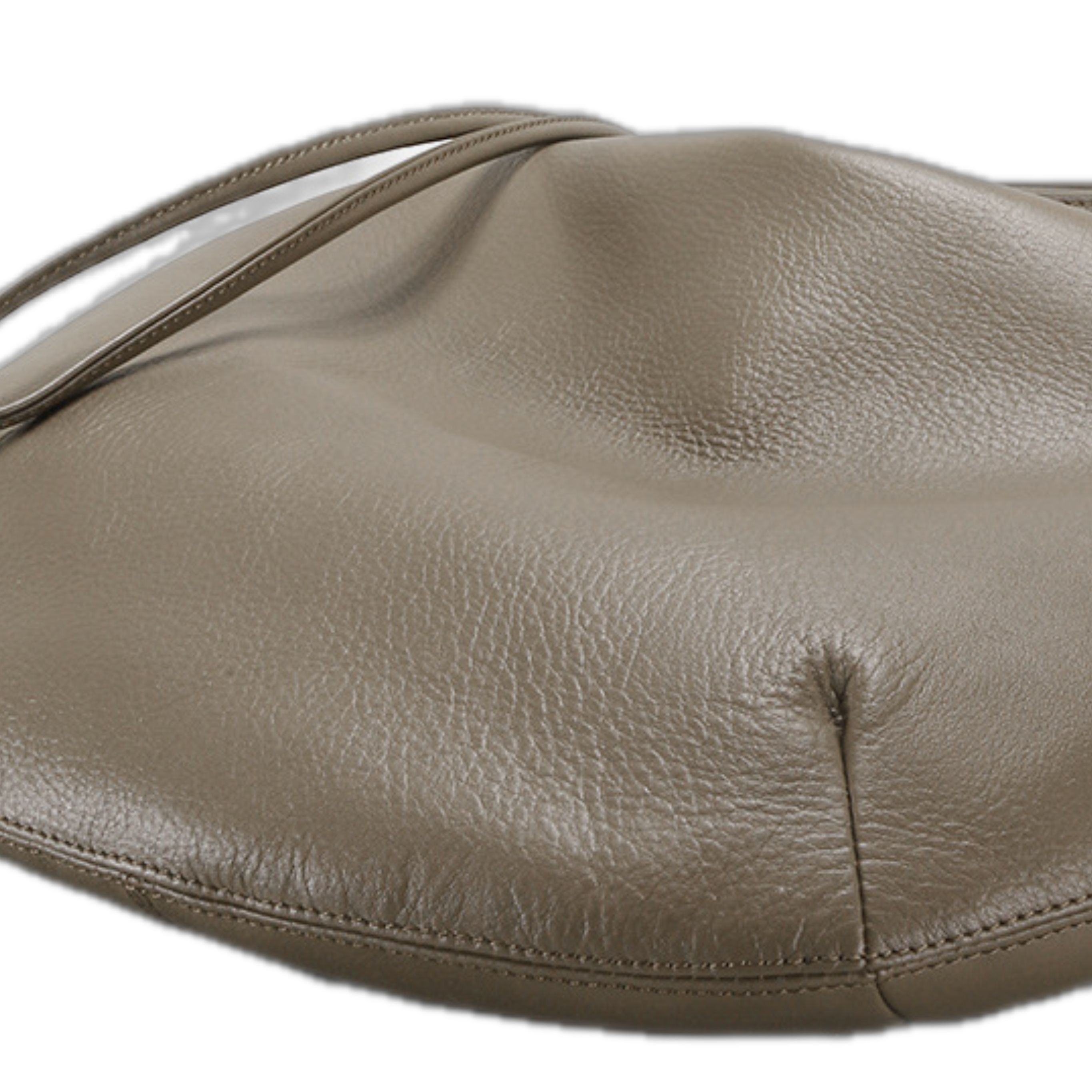 Top-grain Genuine Leather Soft Large Multi-Pocket Shoulder Bag