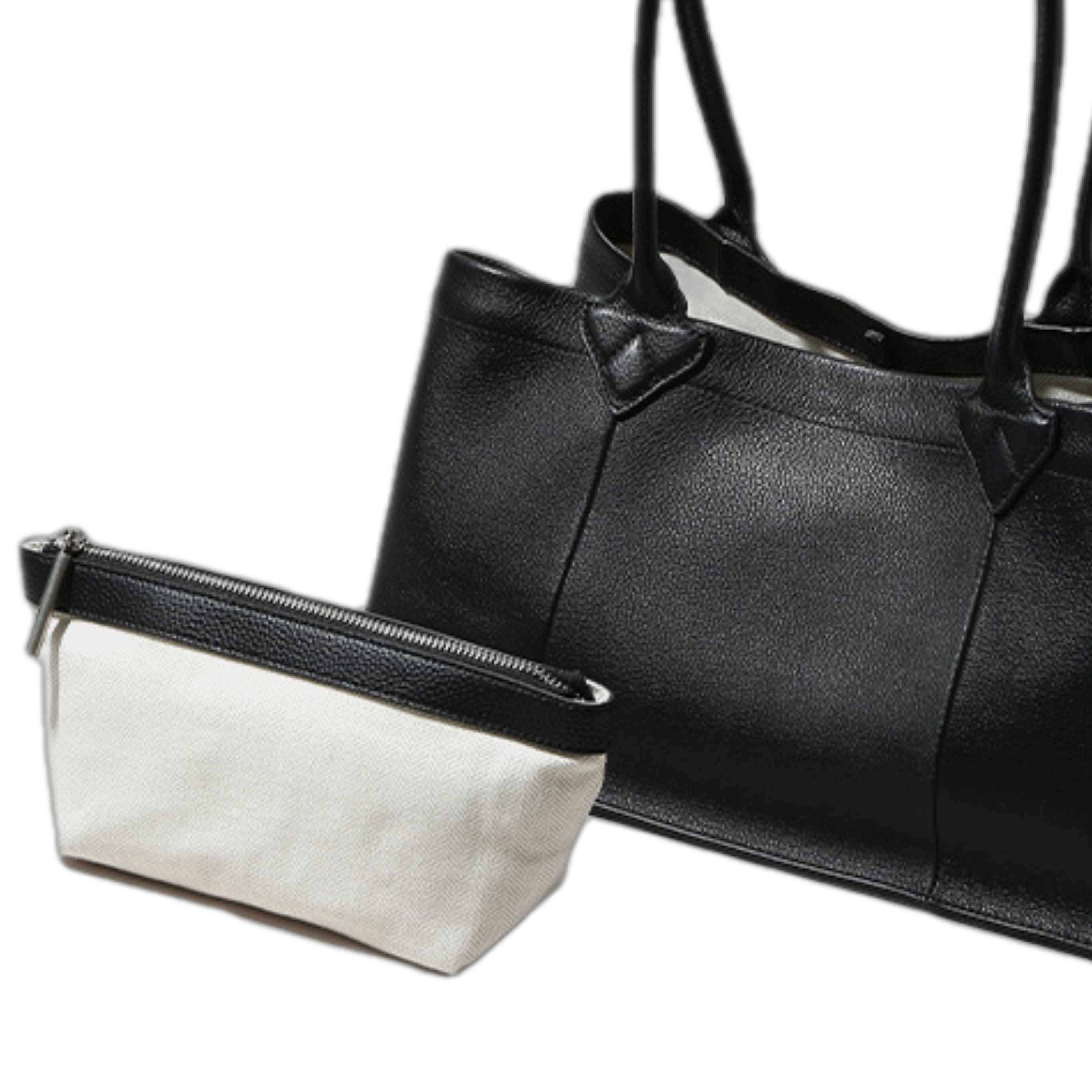 Top-grain Calf Leather Medium-Hard Large Vertical Square Shoulder Bag