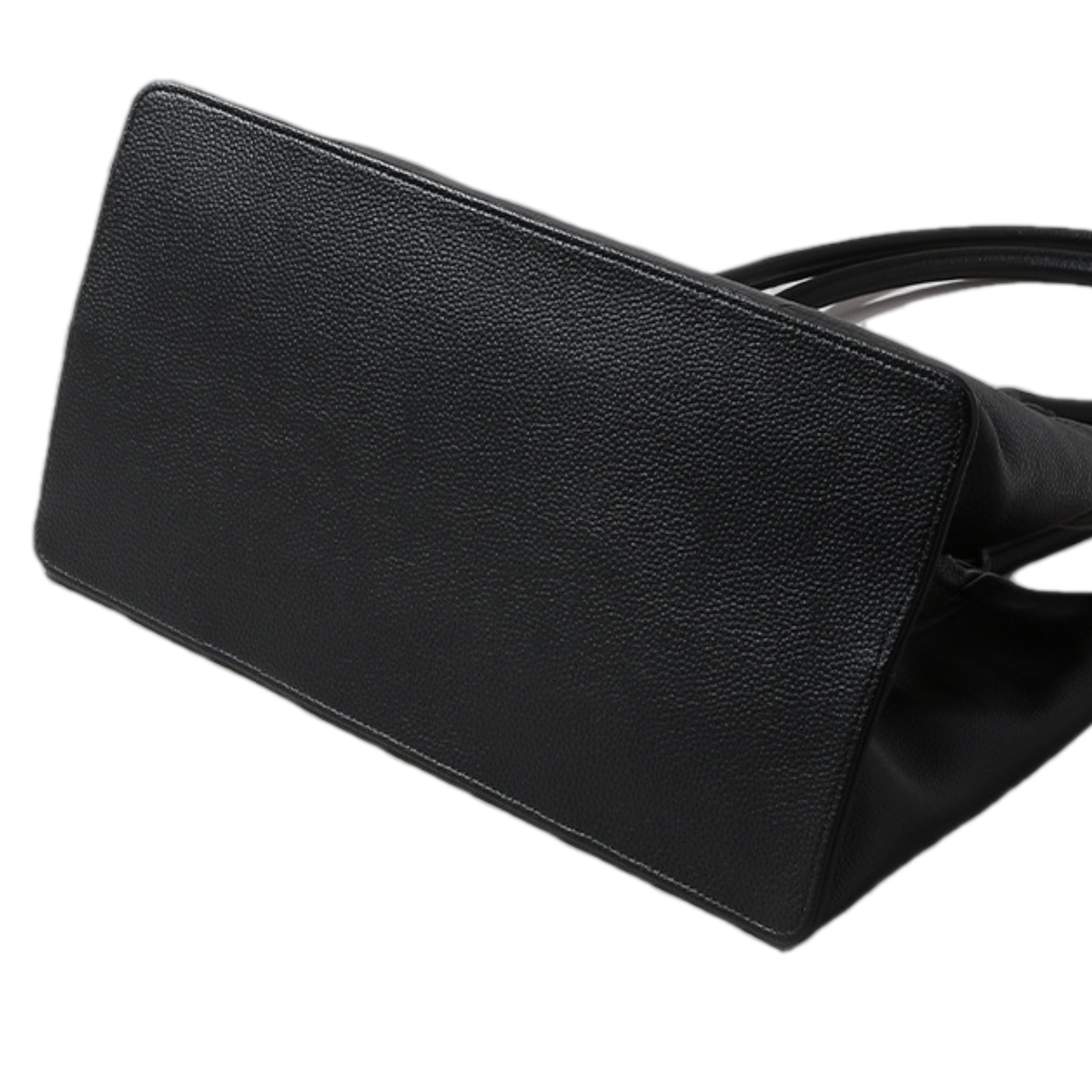 Top-grain Calf Leather Medium-Hard Large Vertical Square Shoulder Bag