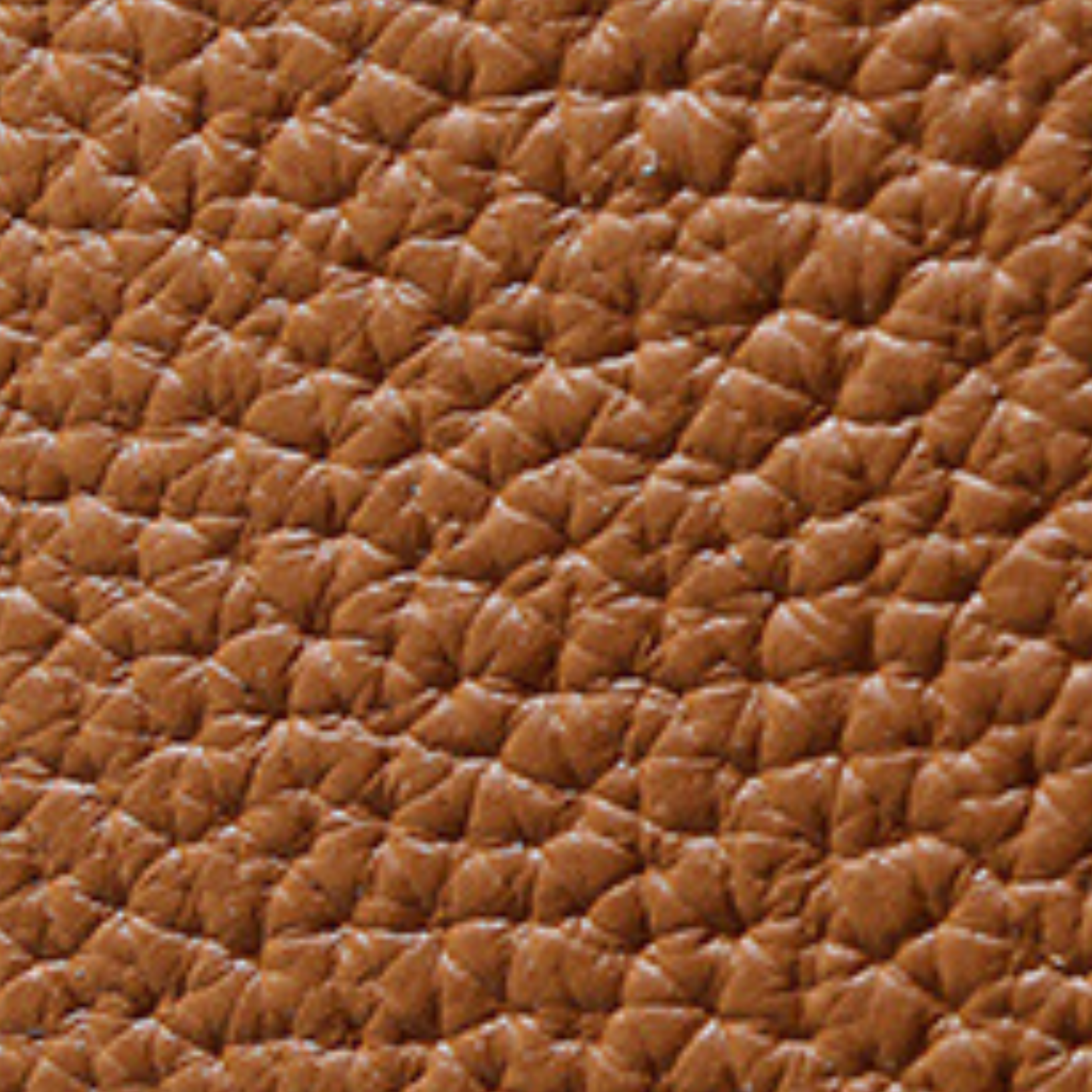 Top-grain Genuine Leather Push Lock Medium-Soft Handbag