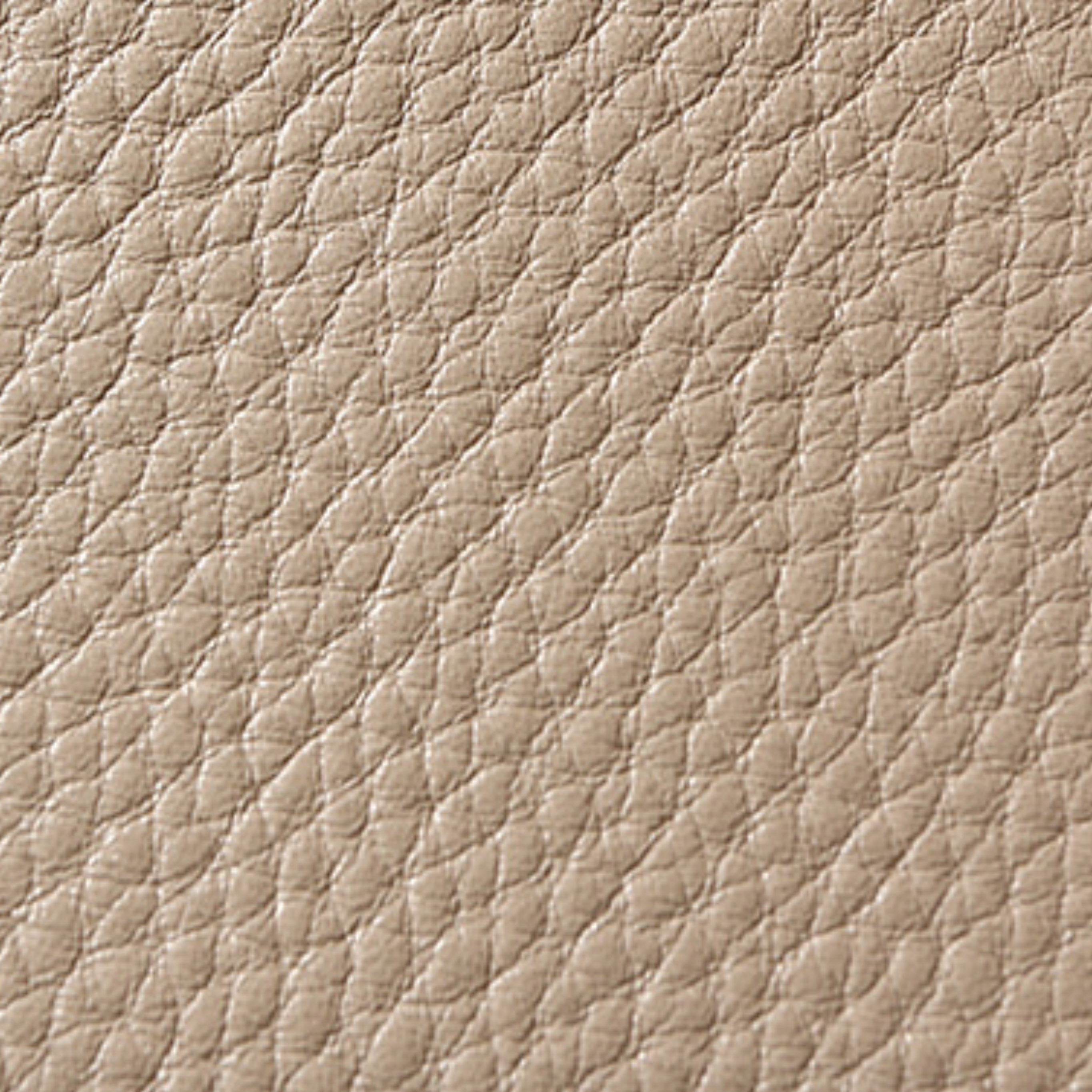 Top-grain Cowhide Sewing Thread Medium Horizontal Square Tote Bag