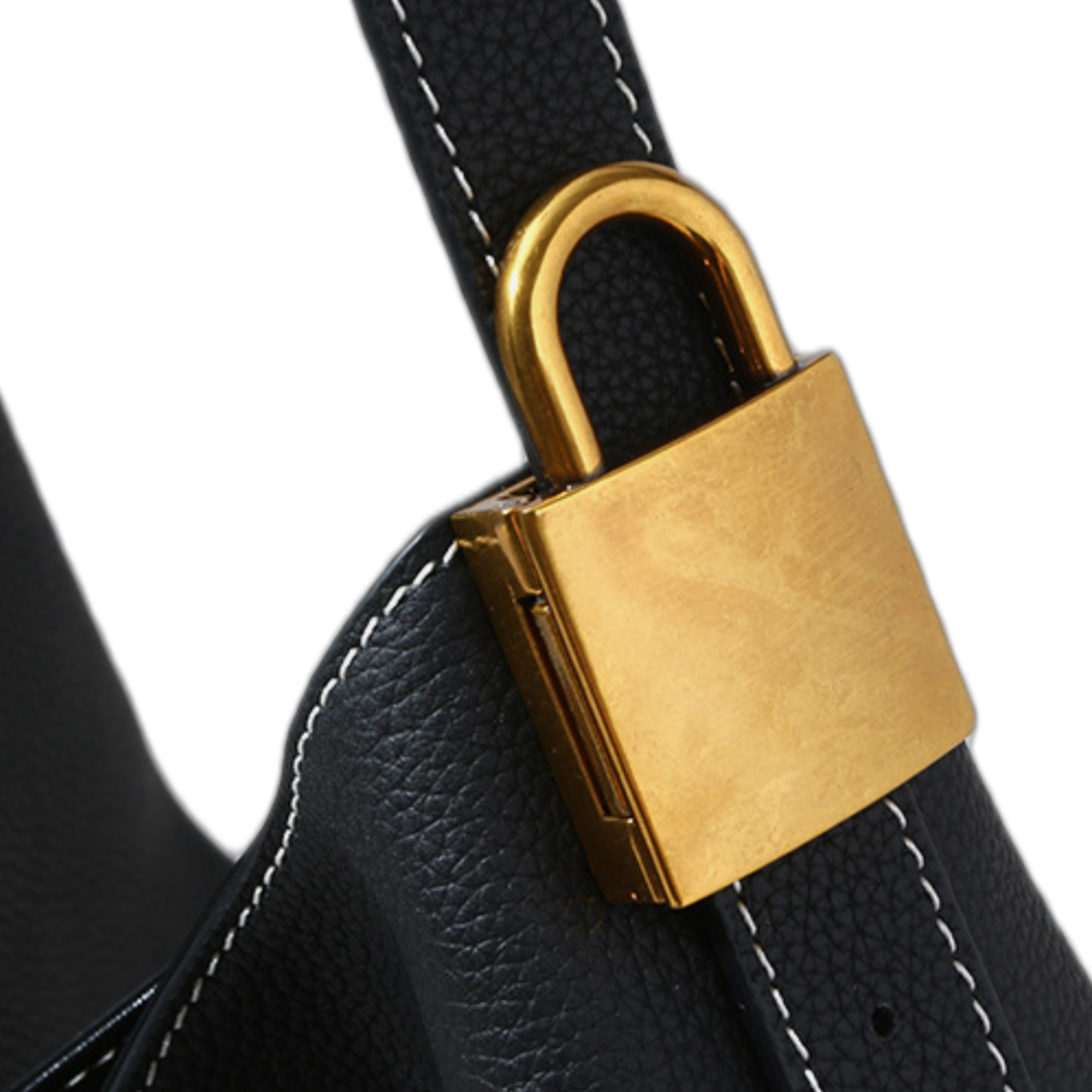 Top-grain Cowhide Magnetic Clasp Soft Large Tote Bag