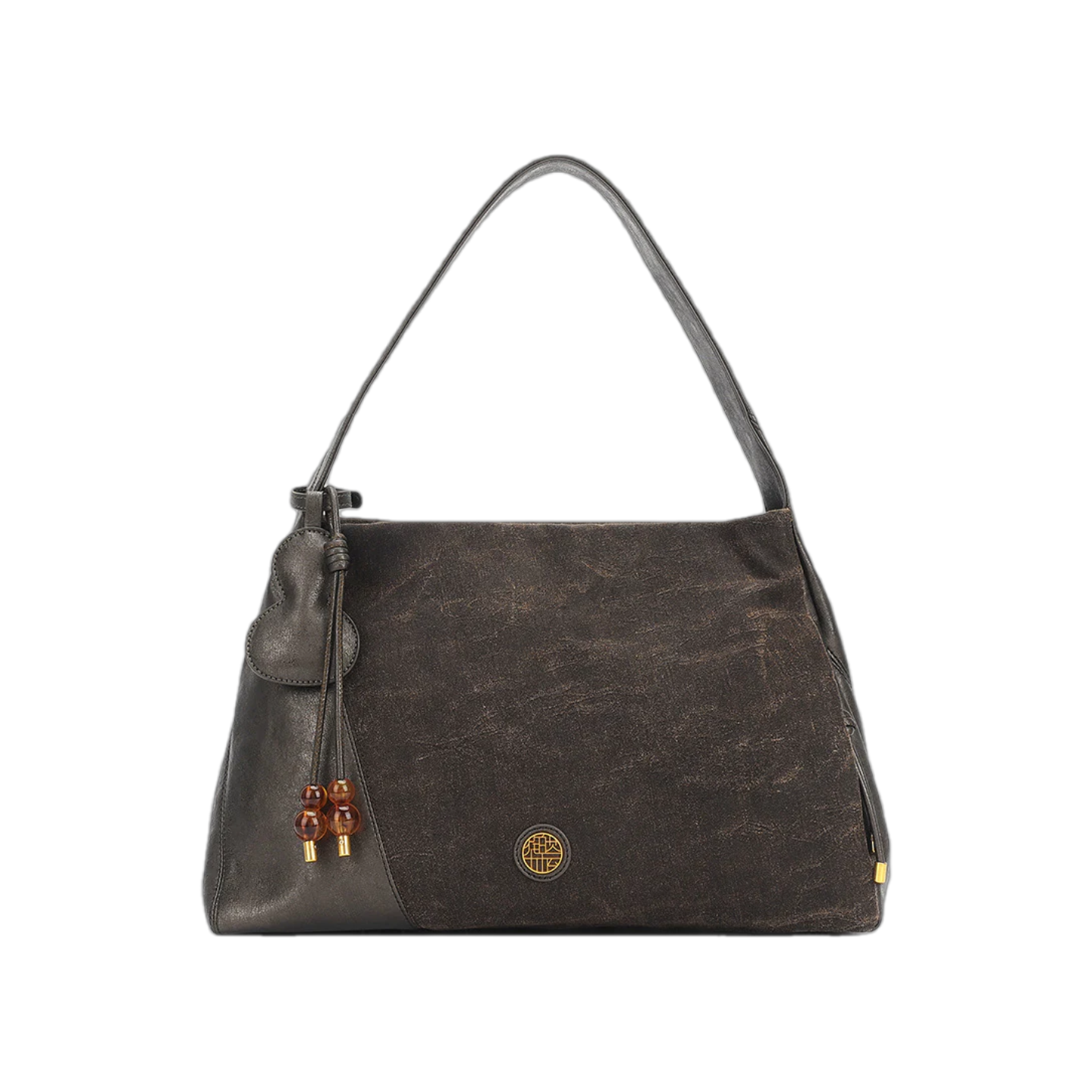 Xiangyunsha Silk Tote Bag - Shoulder & Crossbody Style