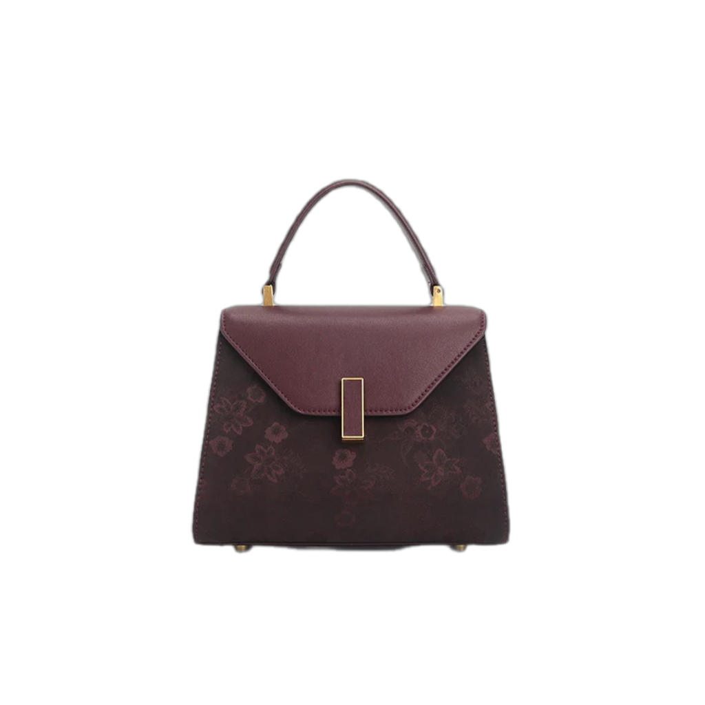 Xiangyunsha Handbag in Rich Peony Purple