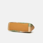 Mulberry Silk Chinese Style Yellow Bamboo Handbag