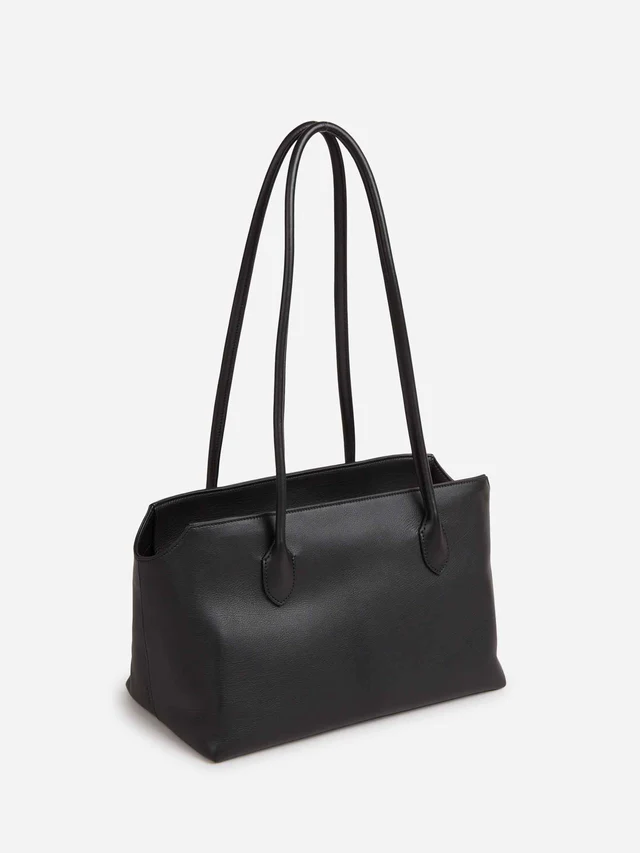 VT - SIXTY Calfskin Leather Handbag