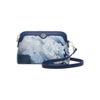 Mulberry Silk Handcrafted Flower Clutch Bag Women Wallet Eveing Purse