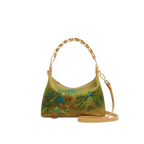 Chinese Painting Xiangyunsha Silk Shoulder Bag Designer Handbag