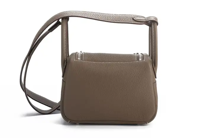 VT - SIXTY Brown Silver - Buckle Light Luxury Fashion Crossbody Bag