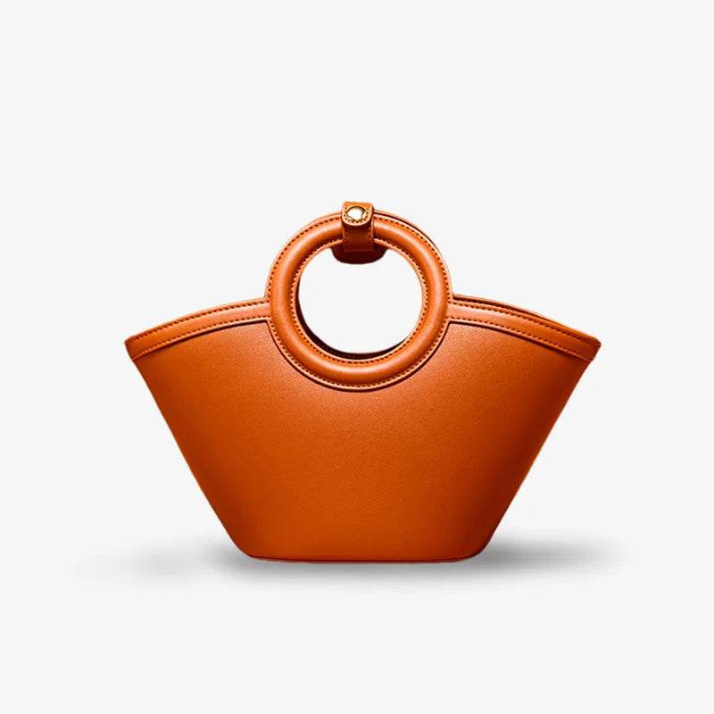 Zhuang Brocade Handicraft Unique Crossbody Basket Bag