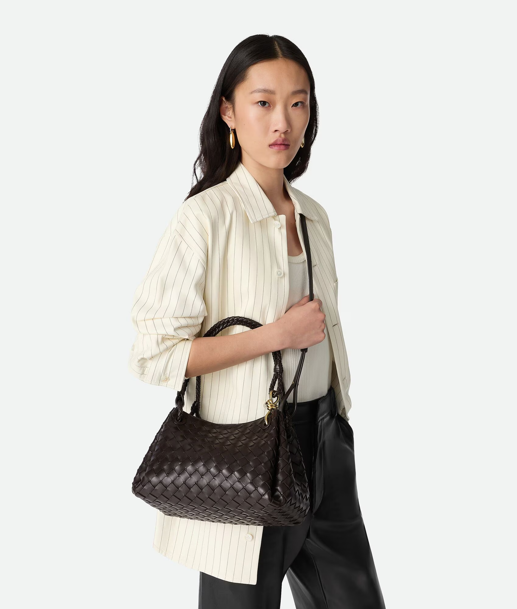 VT - SIXTY Leather Woven Bag
