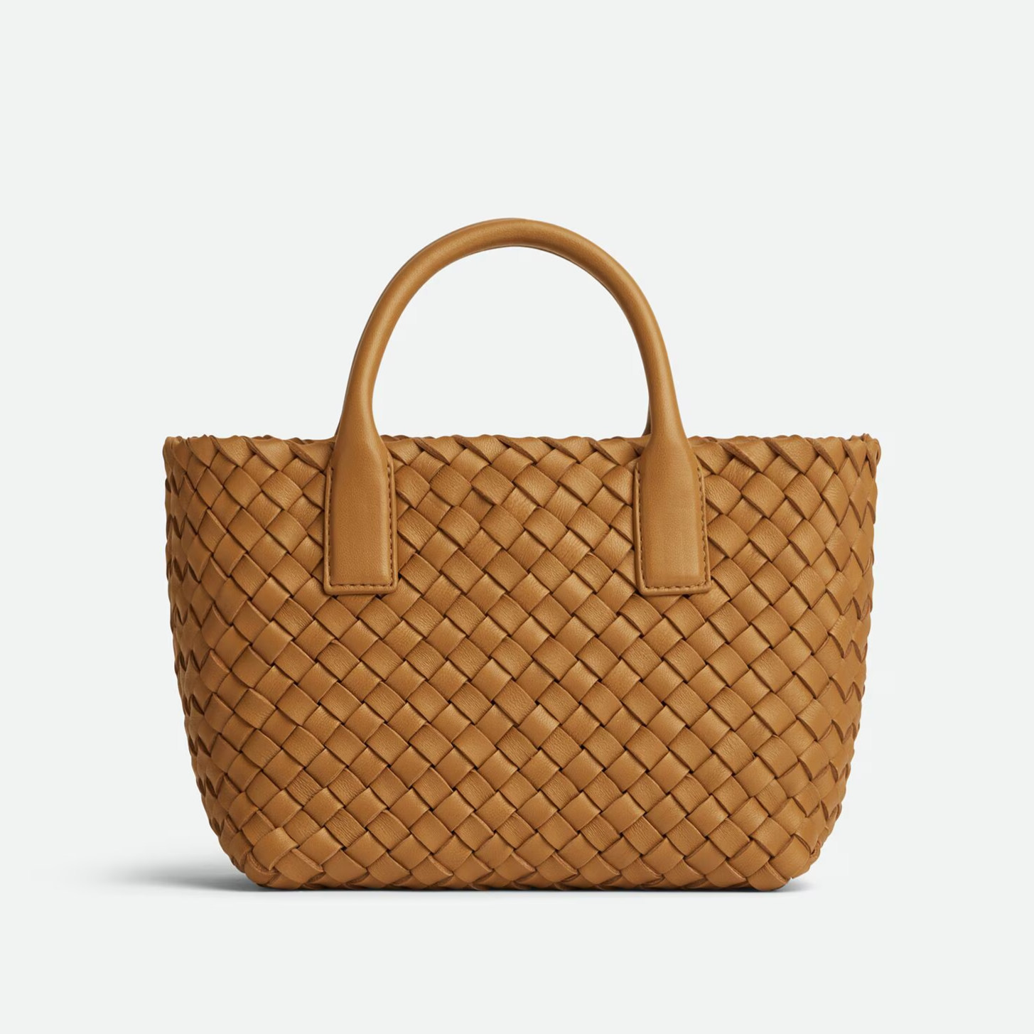 VT - SIXTY Brown Woven Light Luxury Fashion Woven Handheld Bag