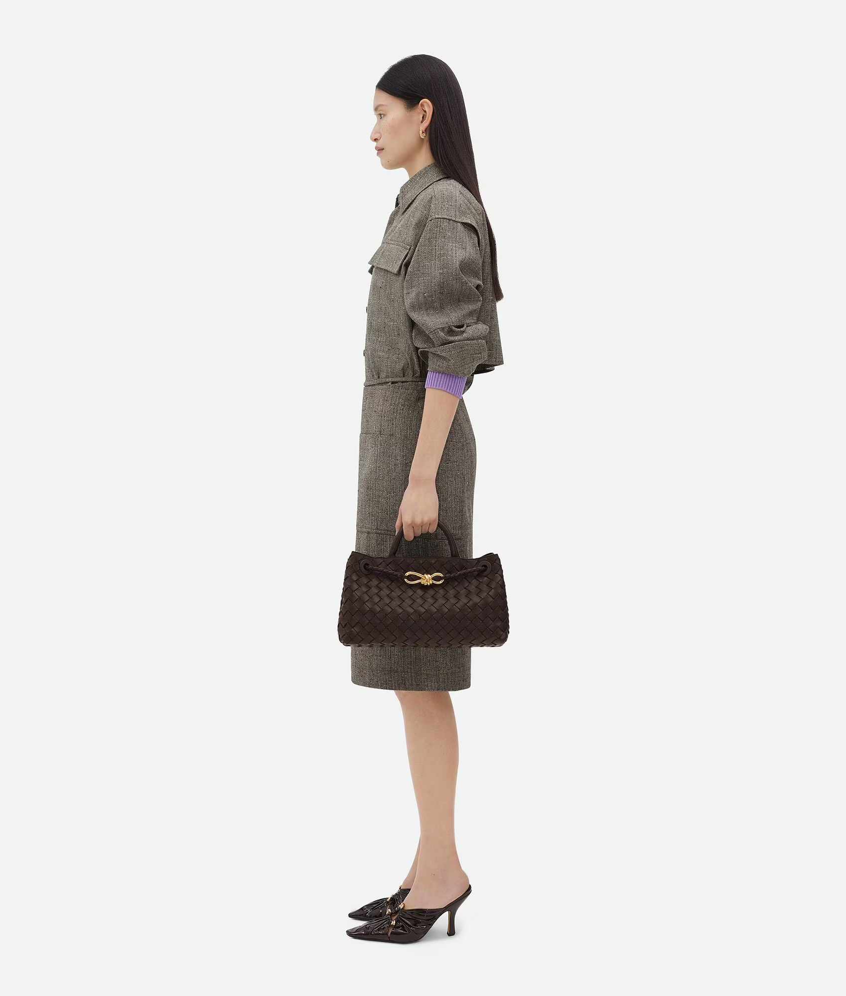 VT - SIXTY Leather Top Handle Bag