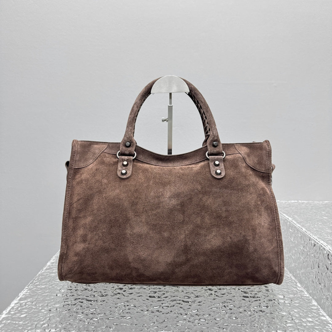 VT - SIXTY Brown Light Luxury Fashion Handheld Bag (can be crossbody)