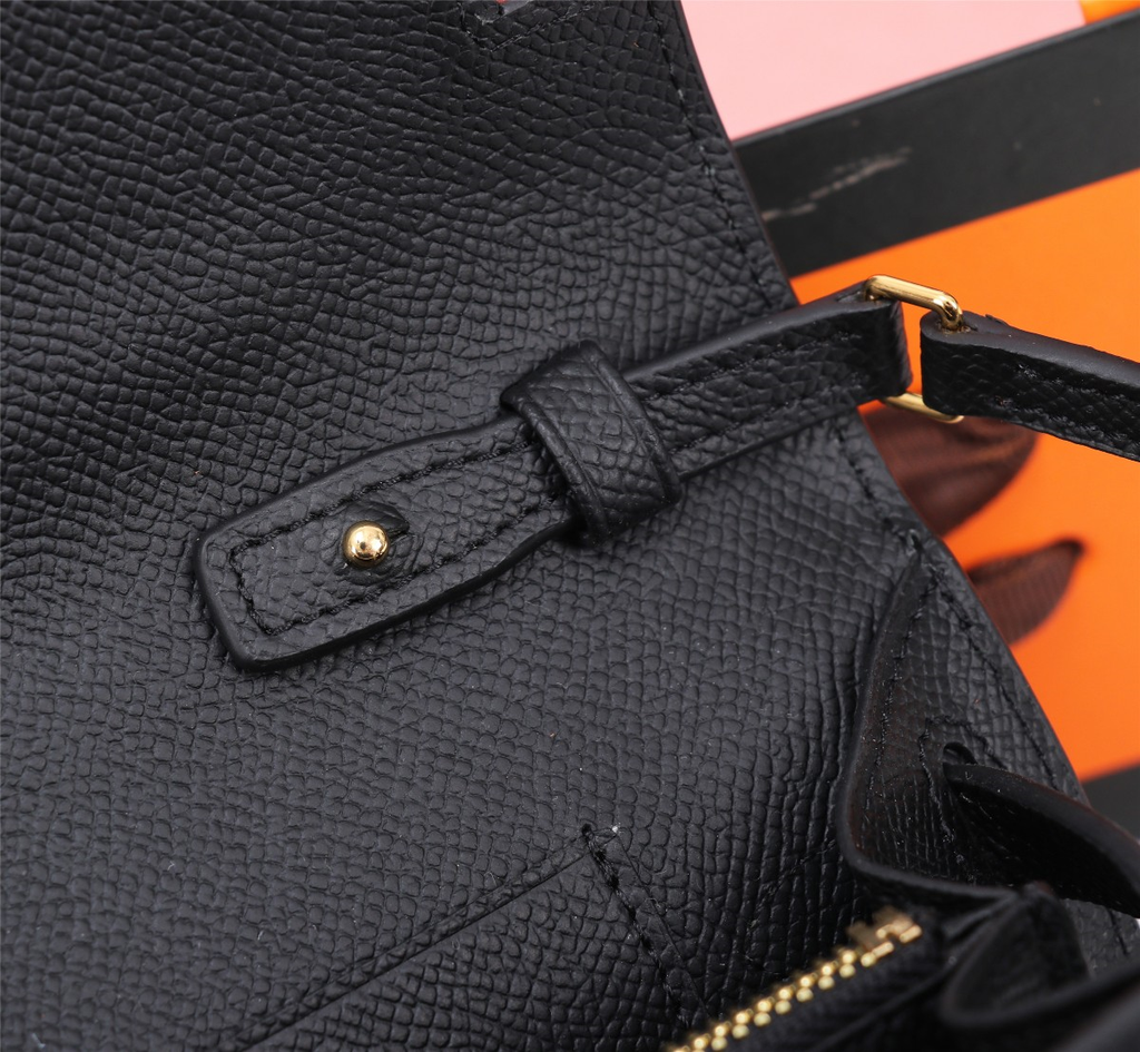 VT - SIXTY Black Gold - Buckle Light Luxury Fashion Lock Square Bag