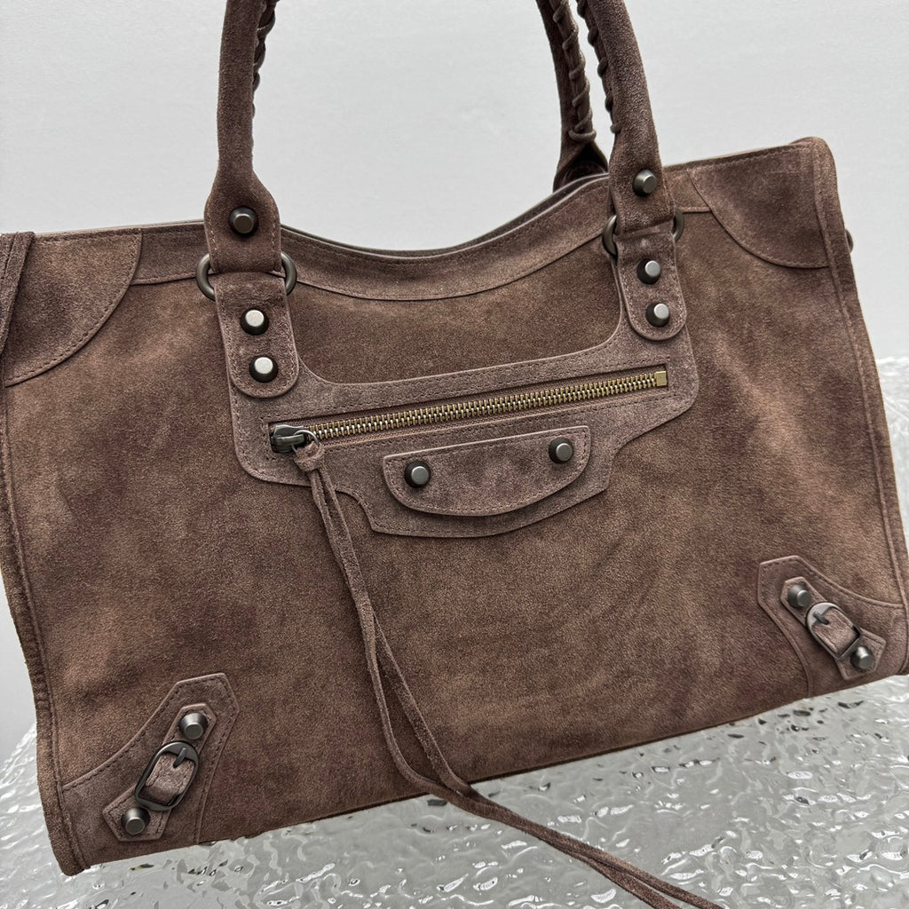 VT - SIXTY Brown Light Luxury Fashion Handheld Bag (can be crossbody)