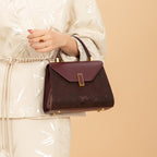 Xiangyunsha Handbag in Rich Peony Purple